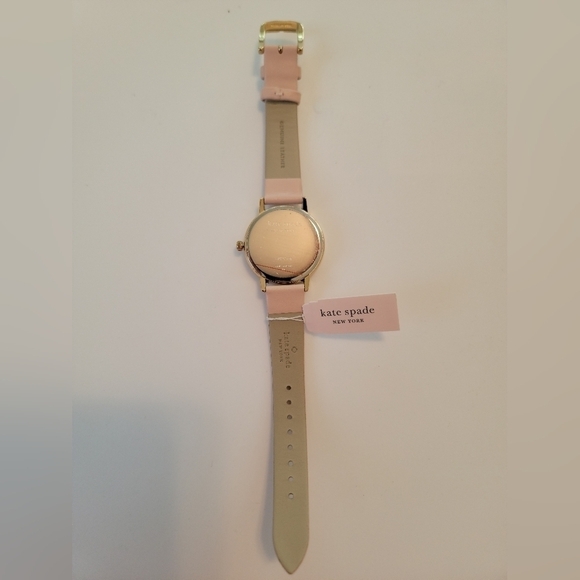 NWT Kate Spade Ladies Metro Monogram Leather Watch - Picture 5 of 8